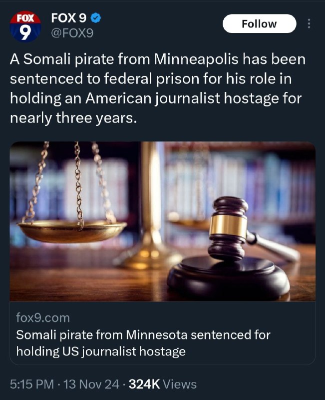 "Somali pirate from Minneapolis"