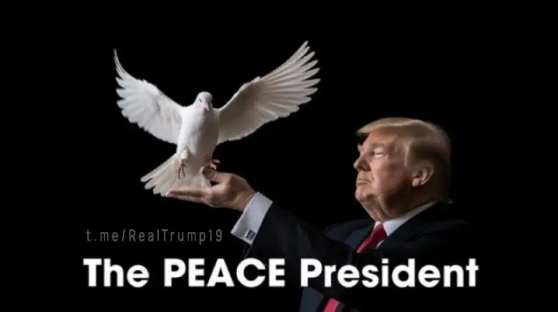 THE PEACE PRESIDENT ***❤️******🇺🇸***