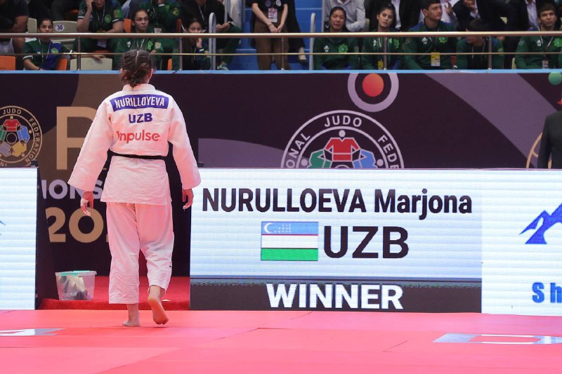 *****🇺🇿**********🥋***Baku Grand Slam. Marjona Nurulloyeva (-63 …