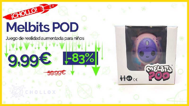 [***💥***](http://cholloimg.com/u5.png) ***🔉*** **Melbits POD - Juego de realidad aumentada para niños** [#Amazon](?q=%23Amazon)