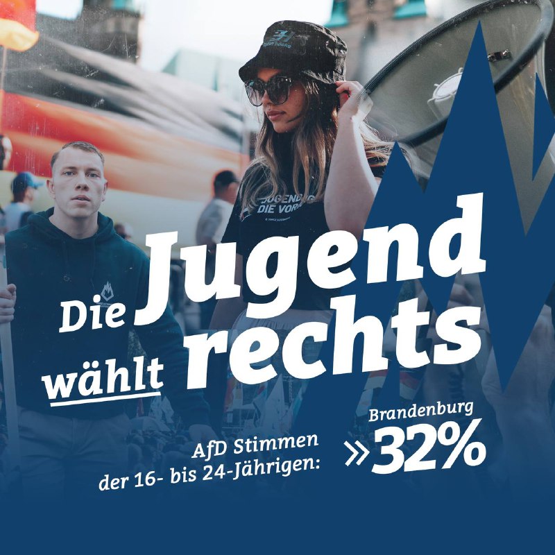 ***❌*** Die Jugend wählt rechts.