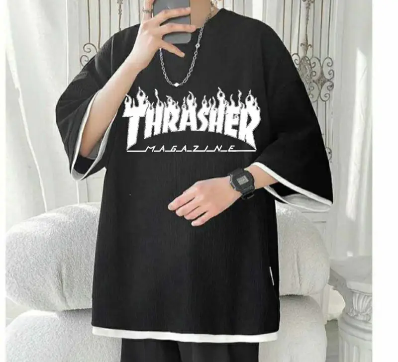 Thrasherအနားပါ-shirt