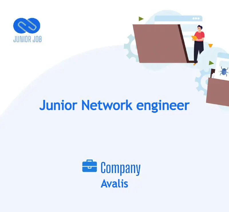 ***💼*** Робота: **Junior Network engineer**