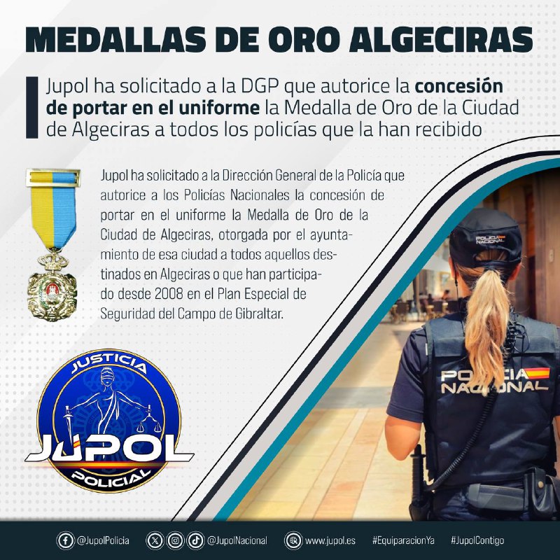 ***🎖️***MEDALLAS DE ORO ALGECIRAS