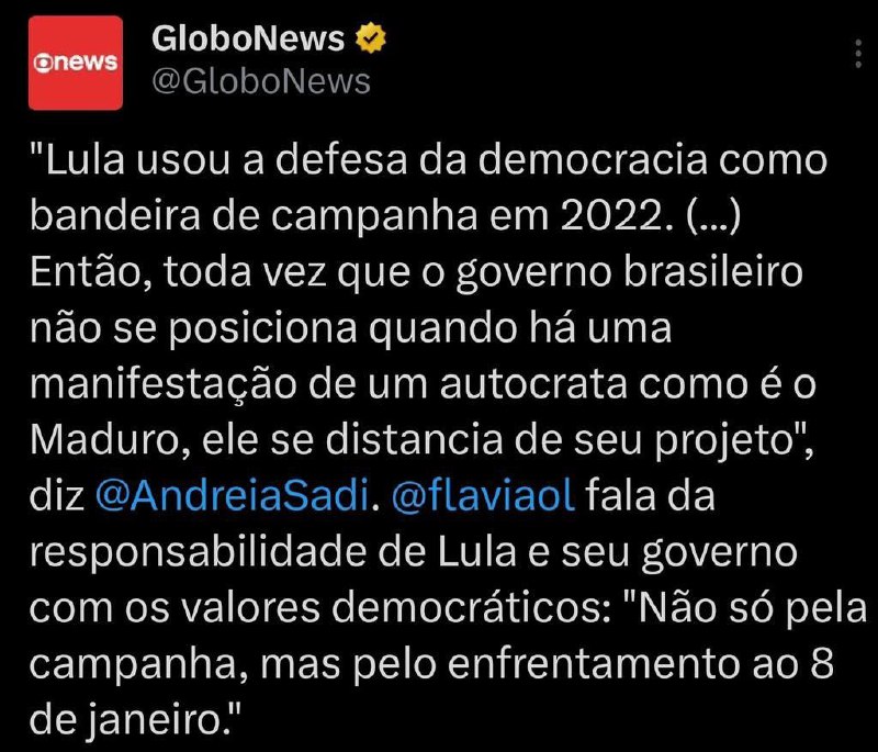 O projeto democrático em 2022 era …