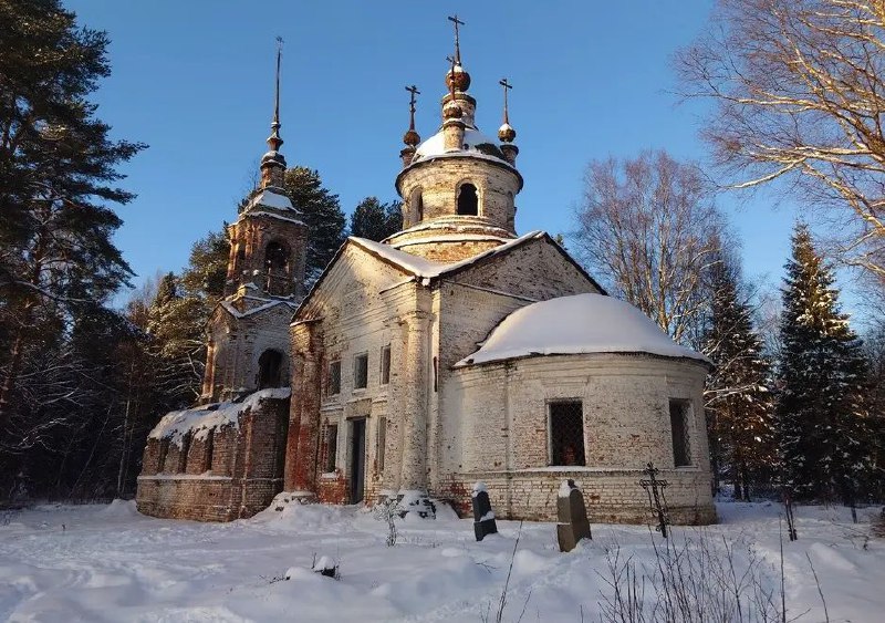 Храм в костромском райцентре вовсю готовят …