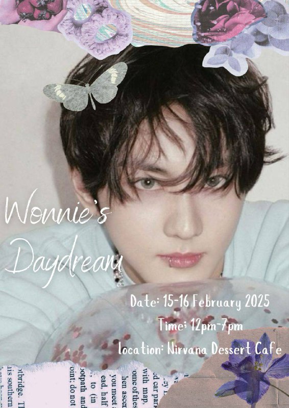 Jungwon 2025 birthday cafe