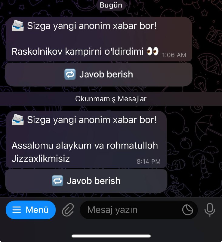 Kecha va bugun qandaydir juda ogʻir …