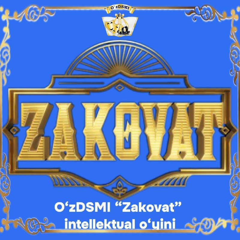 **O'zDSMIda an'anaviy "Zakovat" intellektual o'yini Oktabr …