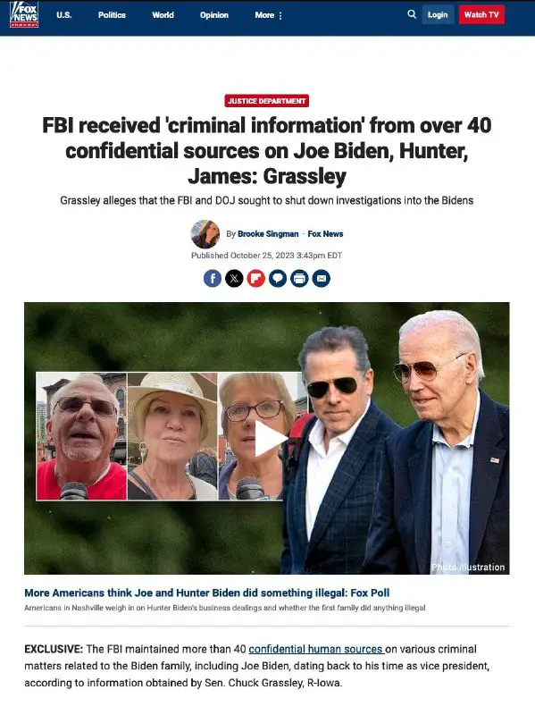 **FBI received 'criminal information' from over …