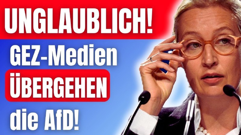 Einseitig und tendenziös: AfD greift ARD …