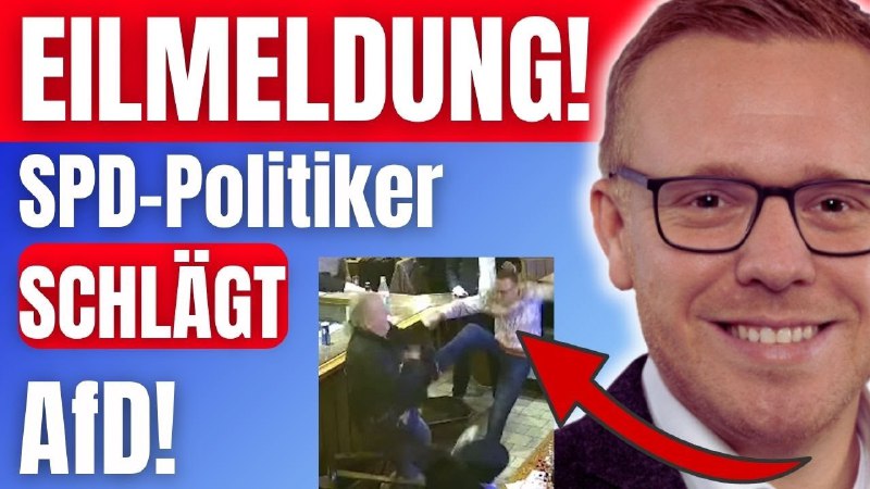 Video-Beweis! SPD-Politiker greift AfD-Ratsherrn an – …