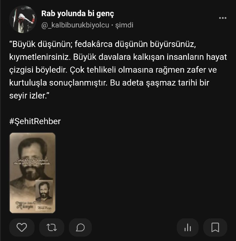 Rab yolunda bi genç