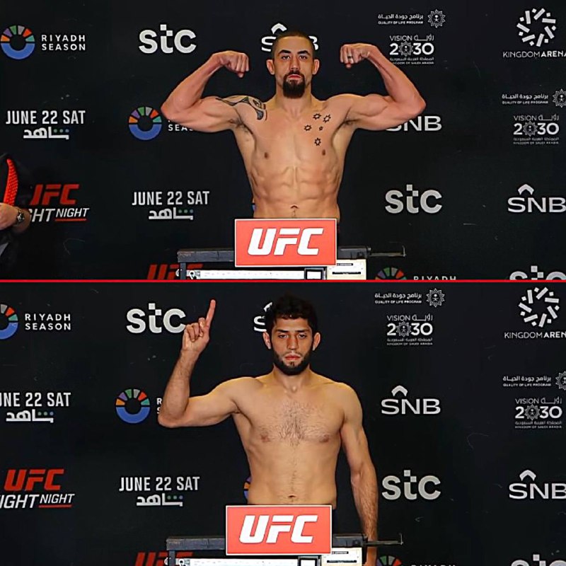 ******⚡️***Хедлайнеры*** [***#UFCSaudiArabia***](?q=%23UFCSaudiArabia) ***также в весе!