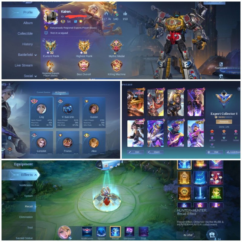**Hyper playerတွေအတွက်အဆင်ပြေမဲ့အကောင့်
