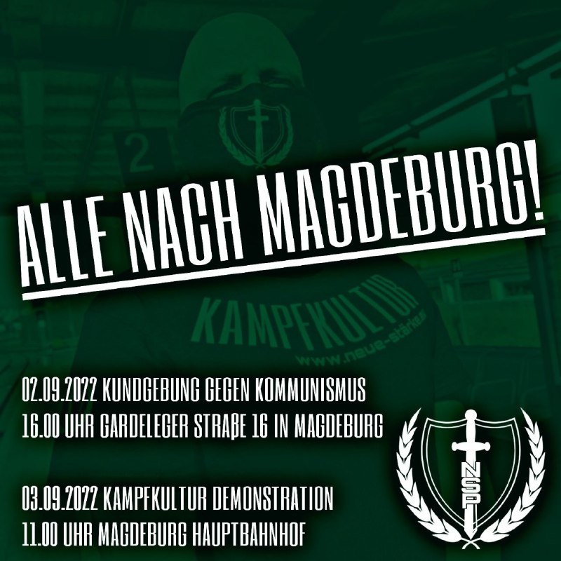 **02.09./03.09.22** - **ALLE NACH MAGDEBURG!**