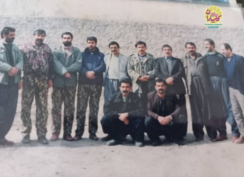 عکس کارکنان مخابرات کامیاران