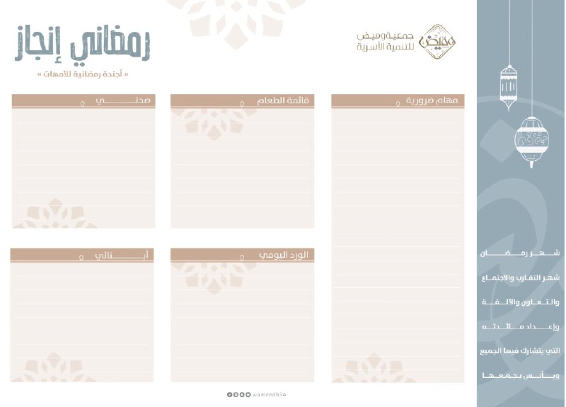 شهر رمضان .. شهر التقارب والاجتماع …
