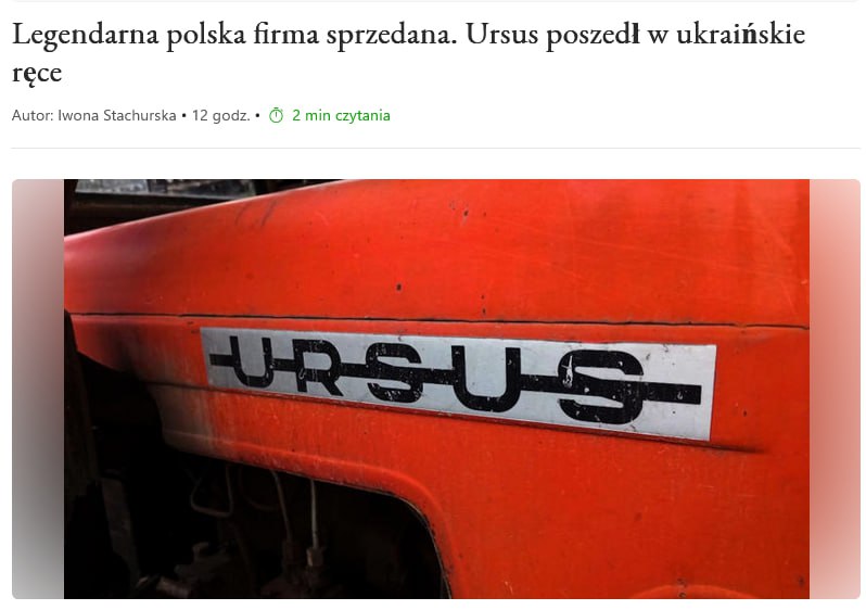 ***👉***URSUS PRZEZ DZIESIĄTKI LAT BYŁ CHLUBĄ …