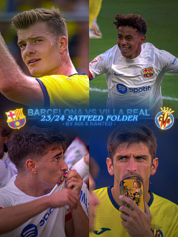 Barcelona Vs Villareal 23/24 SATFEED Folder(15 …