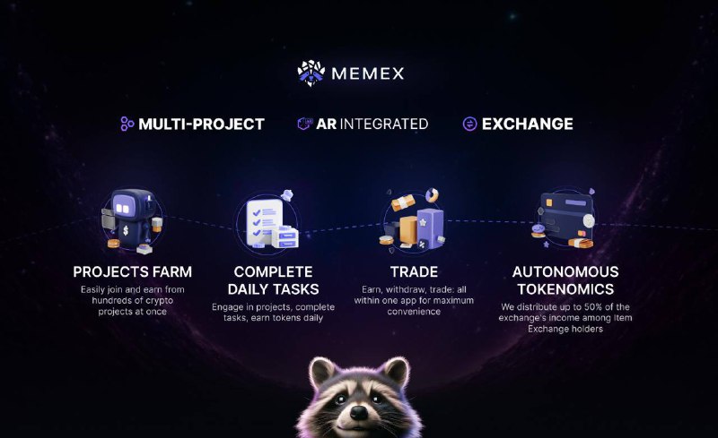 ***🚀*** Memex.Zone: Multi Project Crypto APP