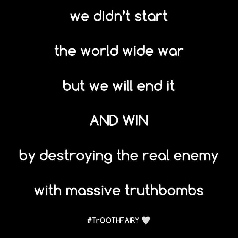 LET’S END THIS WAR ***🖤***