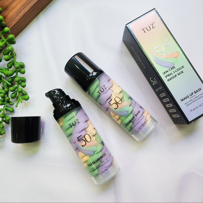 پرایمر رنگی TUZ با spf 50اورجینال …