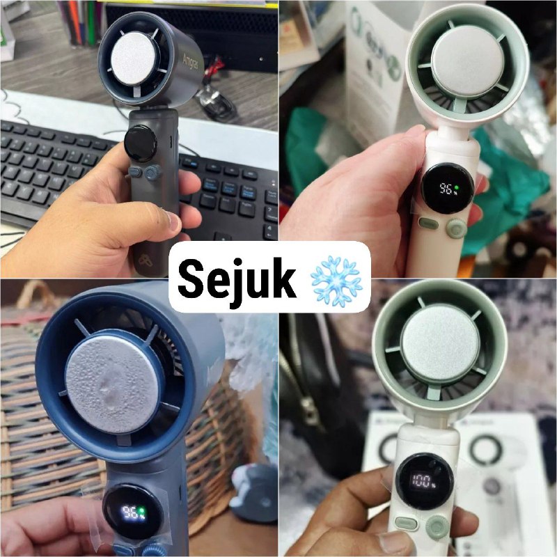 Kipas viral sejuk macam aircond weh, …