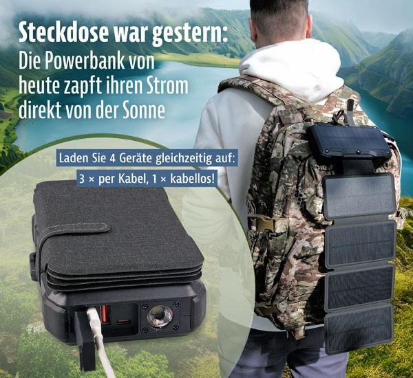 Steckdose war gestern: Die Powerbank von …