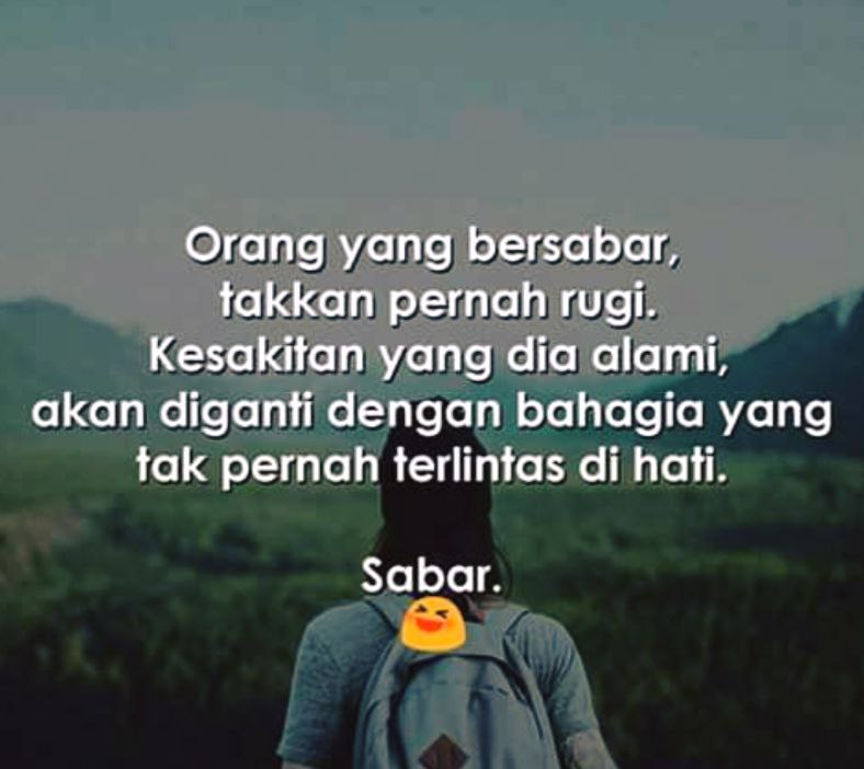 Sabar..