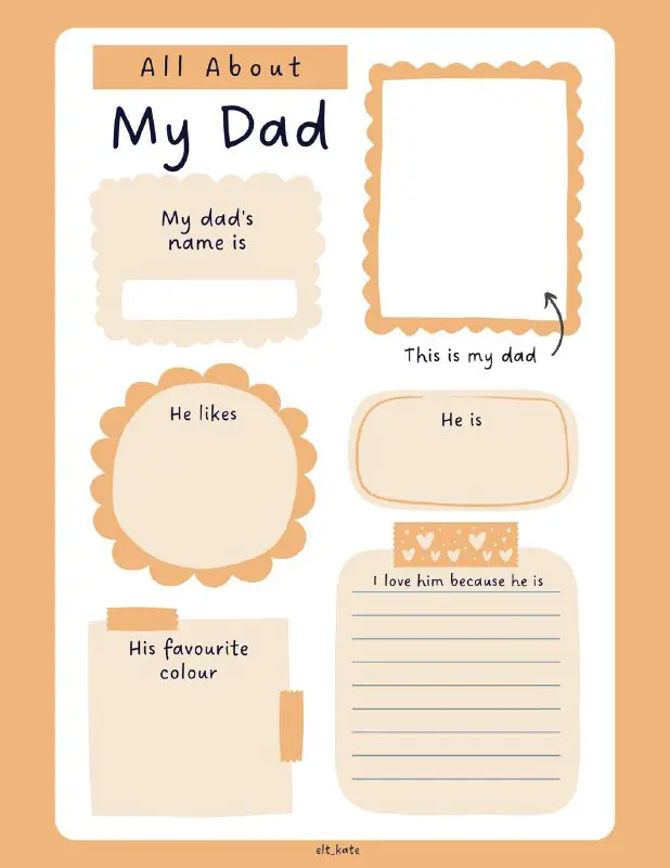 **ALL ABOUT MY DAD** ***👨🏼***