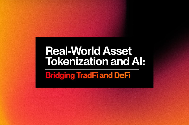 The tokenization of real-world assets (RWAs) …