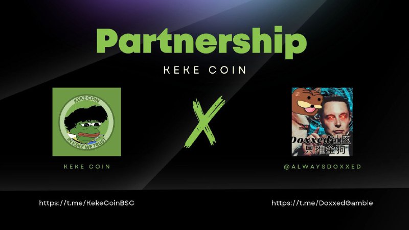 ***🤩*** [#KEKE](?q=%23KEKE) New Partnership ***🤩***