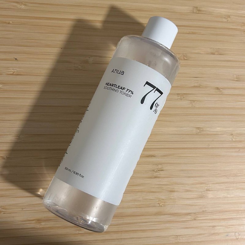 wts anua heartleaf 77% toner 500ML