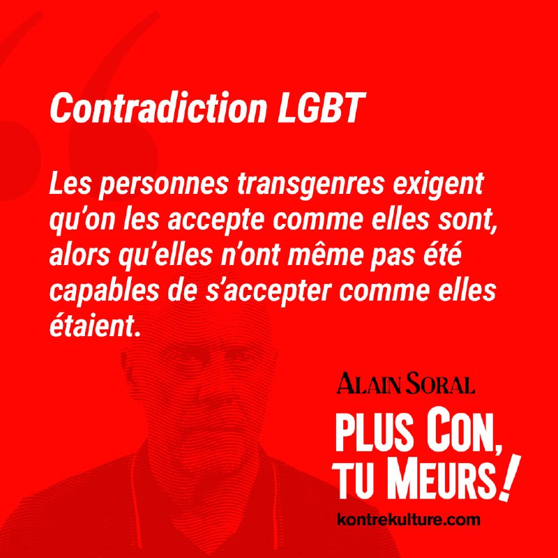 Plus Con, tu Meurs ! d'Alain …