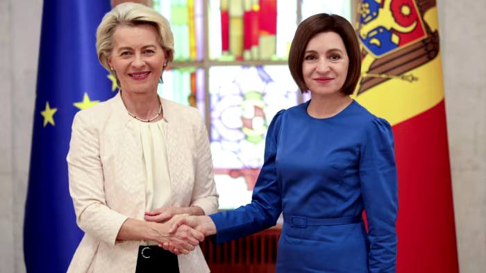 **Moldova defies Russia with EU security …
