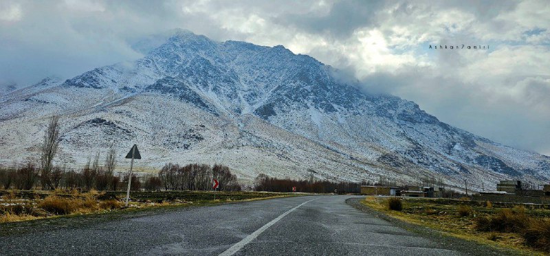 ***📸*** نمایی زیبا از مسیر جاده …