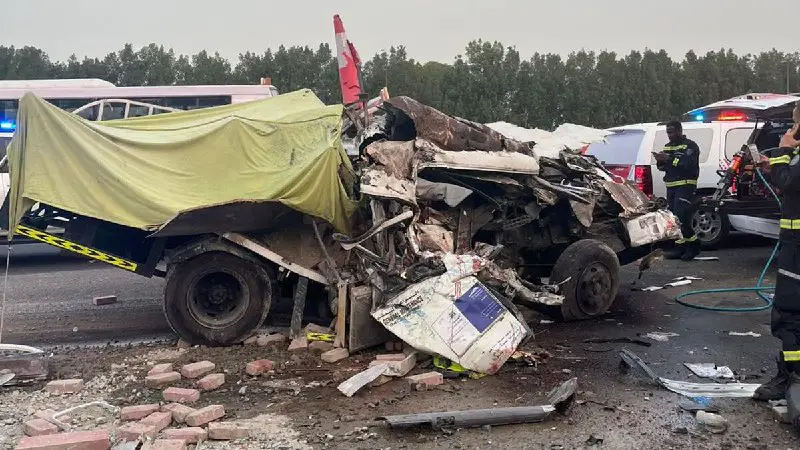 **Dubai: 2 dead, 2 severely injured in horrific car crash on major road**
