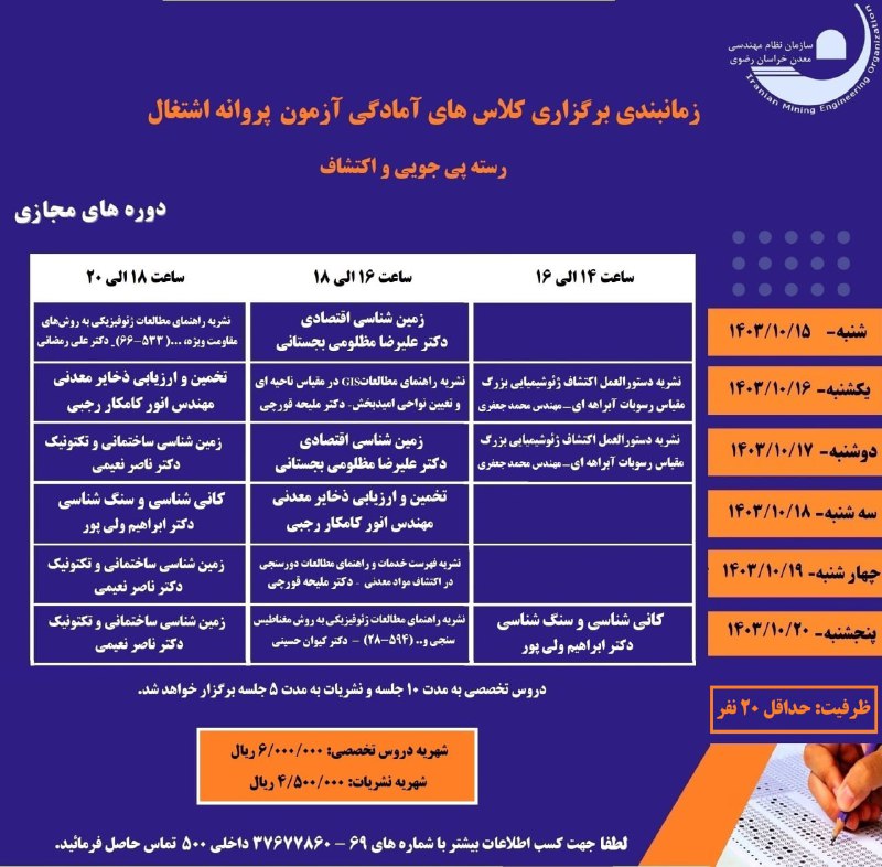 *****✳️***لینک های ثبت نام دوره های …