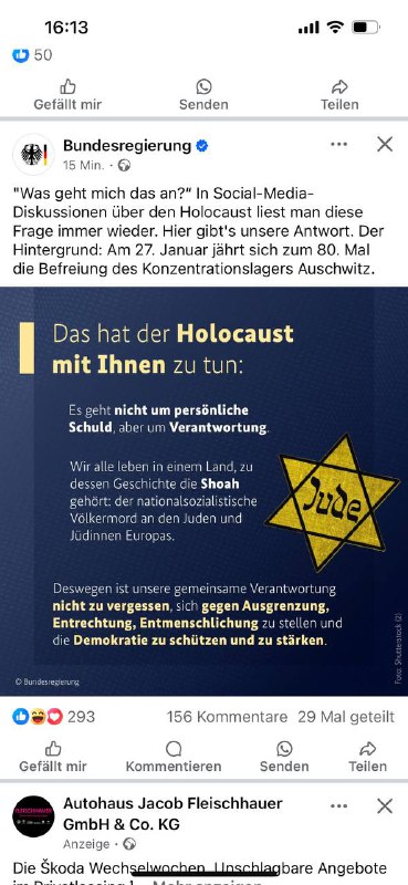 SEHR GEERHRTE BUNDESREGIERUNG,
