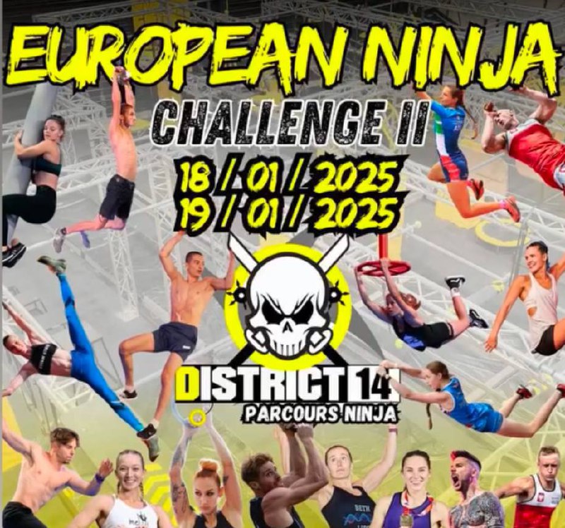 **II европейский Ninja Challenge** пройдет сегодня …