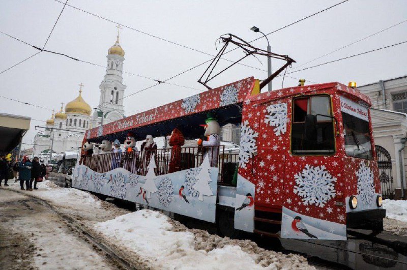 В преддверии Нового года в городе …