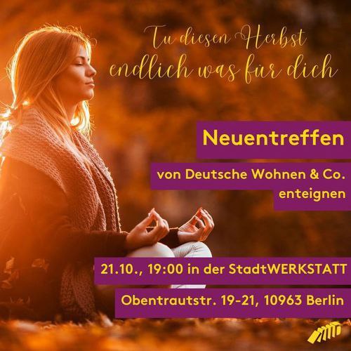 *****💛******💜*** DWE-Neuentreffen am Montag, 21.10.2024**