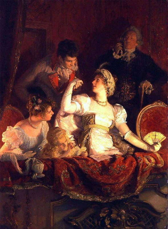 «theatre scene» by franz xavier simm