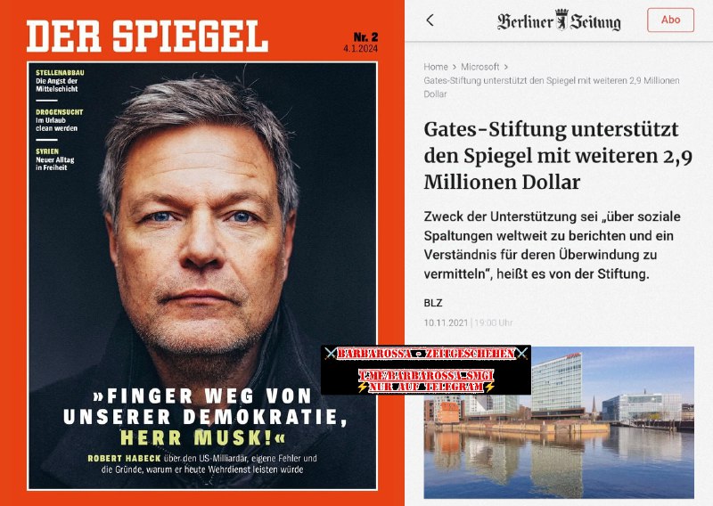 ***☄️******☄️******☄️*****Das neue Titelblatt vom sog. Spiegel.**