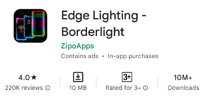 ***🔰*** Edge Lighting - Borderlight v3.3.5.1 …