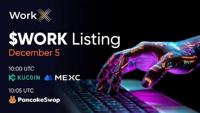 ***?*** $WORK Listing Update!***⚡️***