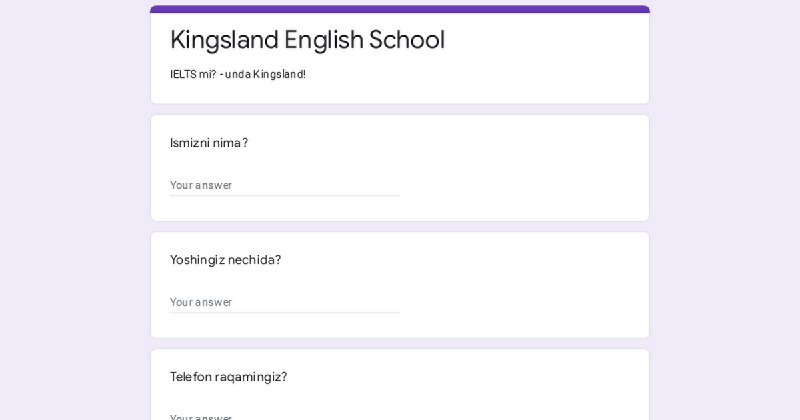 [IELTS imtihonini noldan 2 oyda topshirishni …