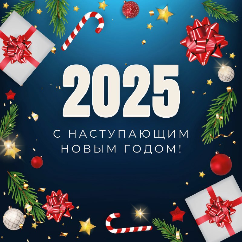 С Новым 2025 годом!