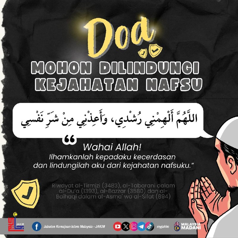 **Doa Mohon Dilindungi Dari Kejahatan Nafsu**